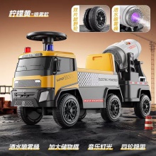 2025新款儿童消防车汽车玩具男孩可坐滑行车滑行儿童环卫车玩具