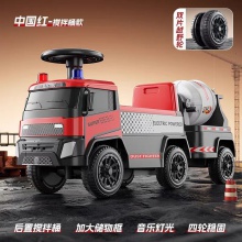 2025新款儿童消防车汽车玩具男孩可坐滑行车滑行儿童环卫车玩具