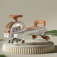 高品质二合一塑料婴儿滑动玩具车带音乐和灯光/公园户外驾驶扭骑乘汽车