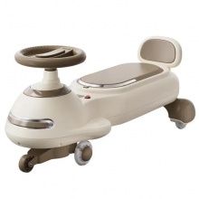 优质轻音乐扭转儿童摆动摇摆车无踏板和篮子儿童摇摆车