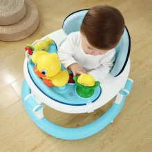 婴儿学步车防O型腿可折叠多种功能宝宝助步车防侧翻手推车