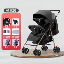 婴儿推车可坐可躺轻便折叠手推车避震新生儿小孩高景观口袋推车