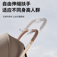 婴儿推车可坐可躺新生儿宝宝手推车简易轻便婴儿车一键折叠避震