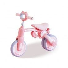 儿童三轮车 可骑可滑平衡车1-3岁宝宝防侧翻三轮脚踏车
