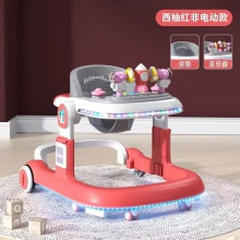 婴儿学步车防o型腿多种功能防摔防侧翻女孩助步可坐手推车新款