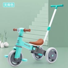 儿童三轮车脚踏车遛娃推车多种功能轻便自行车宝宝小孩平衡车
