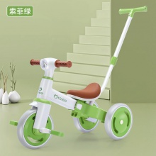 儿童三轮车脚踏车遛娃推车多种功能轻便自行车宝宝小孩平衡车