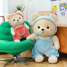 新款毛绒玩具玩偶穿衣婴儿服莉娜熊可爱变装泰迪熊公仔女生日礼物