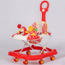 婴儿学步车防o型腿多种功能防摔防侧翻助步可坐手推车推把学步车