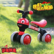 婴儿滑行车学步车平衡车儿童扭扭车助步车四轮滑行车小蚂蚁滑行车