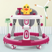 婴幼儿学步车防侧翻6-18个月宝宝可坐可推学走路儿童手推车