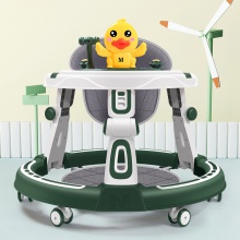 婴幼儿学步车防侧翻6-18个月宝宝可坐可推学走路儿童手推车