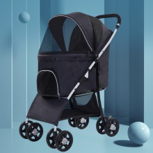 宠物手推车狗窝狗狗推车猫咪小型犬外出专用轻便分离可折叠可换向