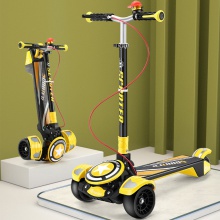 新款大号儿童滑板车大童滑板车三四轮成人踏板车可折叠