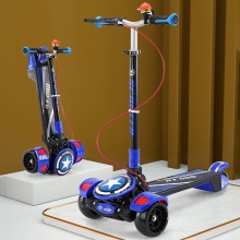 新款大号儿童滑板车大童滑板车三四轮成人踏板车可折叠