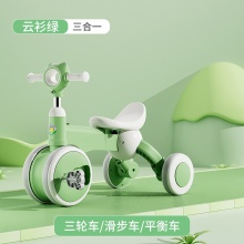 厂家新款多种功能儿童车2到6岁儿童三轮车平衡车脚踏滑行学步车
