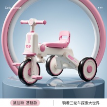 儿童脚踏车幼儿园户外小车单人三轮车踩踏车简易幼教童车玩具车