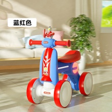 奥特曼儿童滑行车1-3岁小孩平衡滑滑车宝宝四轮学步溜溜车防侧翻