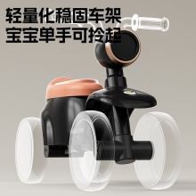 高档新款儿童滑行车四轮平衡车1-3岁男女宝宝滑步车溜溜车带灯光