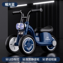 新款1-3岁宝宝滑行车溜溜车玩具车带灯光音乐哈雷小摩托