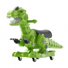 儿童玩具恐龙滑行车 1-5岁男女宝宝灯光音乐溜溜车扭扭车