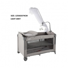 婴儿床拼接大床多种功能便携移动可折叠新生儿宝宝床