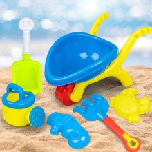 儿童沙池挖沙铲子塑料小桶沙漏车玩沙子工具夏季沙滩玩具全套