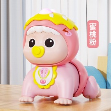 趣味士兵爬娃6个月婴儿爬行引导会动会唱歌卡通公仔儿童电动玩具