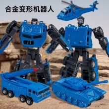 小学生玩具合金变形机器人多关节可动合体机甲儿童仿真昆虫