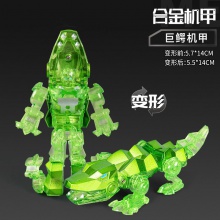 小学生玩具合金变形机器人多关节可动合体机甲儿童仿真昆虫