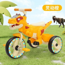 儿童平衡车 新款恐龙滑行车2-3-6岁无脚踏双轮自行车玩具车溜溜车