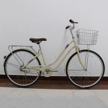 女式复古单车成人轻便脚踏车学生变速代步车子淑女通勤自行车