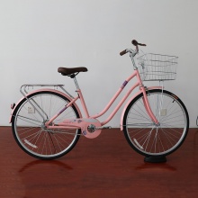 女式复古单车成人轻便脚踏车学生变速代步车子淑女通勤自行车