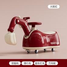 儿童花生扭扭车溜溜车男女宝宝1一3岁防侧翻新款妞妞车小孩子音乐