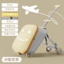 拉杆儿童行李箱旅行箱溜娃出行手推车旅游神器可坐骑登机