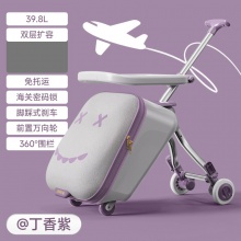 拉杆儿童行李箱旅行箱溜娃出行手推车旅游神器可坐骑登机