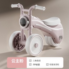 2025新款儿童三轮车脚踏车新款童车男女宝宝自行车滑行音乐玩具车